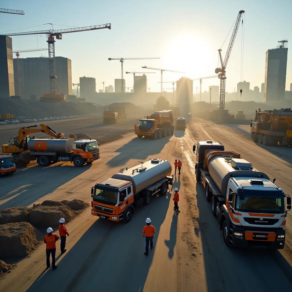 Mobilna cysterna tankująca